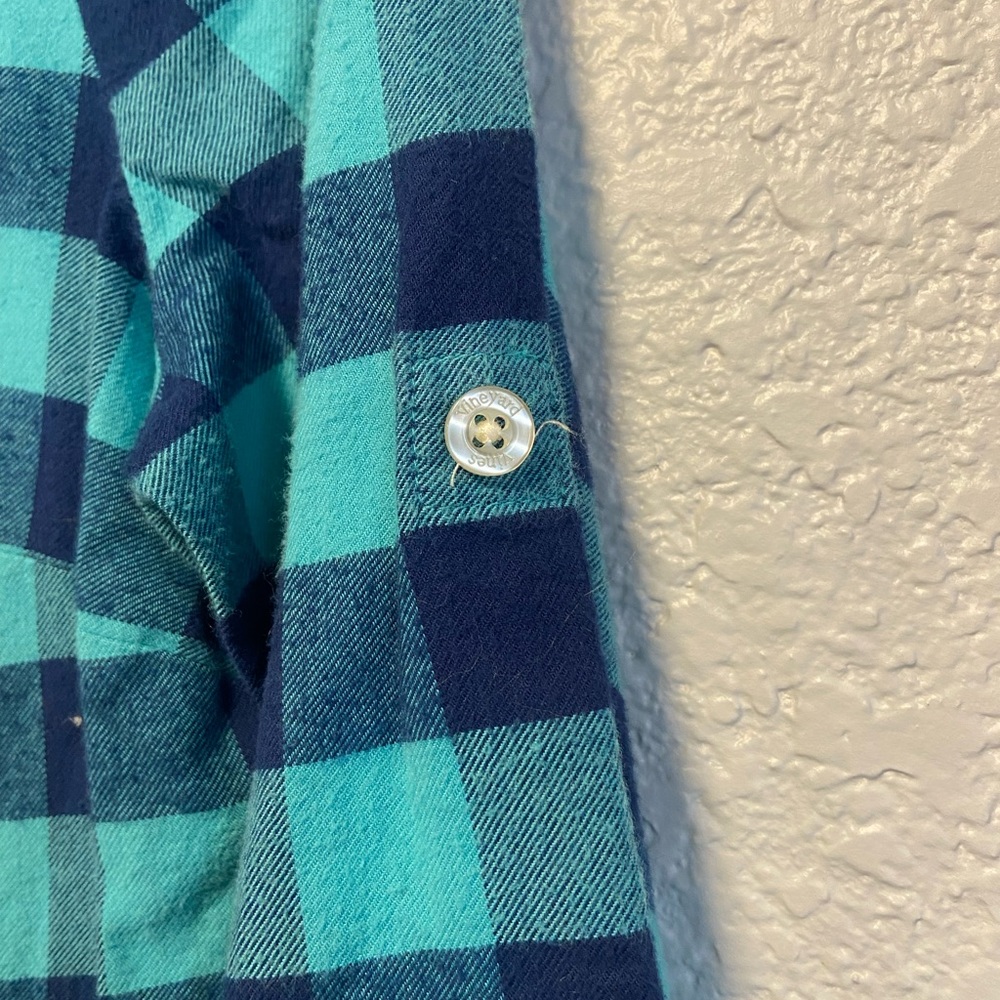 Vineyard Vines NWT Flannel Shirt Women’s Size 0 - Picture 6 of 8